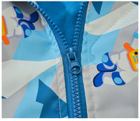 Load image into Gallery viewer, Kid Big Kid Boys Letters Cartoon Print Jackets Outwears Wholesale 220829380
