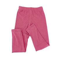 Load image into Gallery viewer, Baby Kid Girls Solid Color Muslin&amp;Ribbed Pants Leggings Wholesale 220829414
