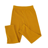Load image into Gallery viewer, Baby Kid Girls Solid Color Muslin&amp;Ribbed Pants Leggings Wholesale 220829414
