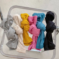 Load image into Gallery viewer, Baby Kid Girls Solid Color Muslin&amp;Ribbed Pants Leggings Wholesale 220829414
