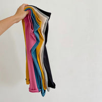 Load image into Gallery viewer, Baby Kid Girls Solid Color Muslin&amp;Ribbed Pants Leggings Wholesale 220829414
