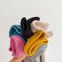 Load image into Gallery viewer, Baby Kid Girls Solid Color Muslin&amp;Ribbed Pants Leggings Wholesale 220829414
