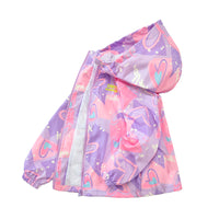 Load image into Gallery viewer, Kid Big Kid Girls Letters Love heart Embroidered Print Jackets Outwears Wholesale 220829415
