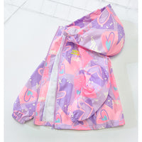 Load image into Gallery viewer, Kid Big Kid Girls Letters Love heart Embroidered Print Jackets Outwears Wholesale 220829415
