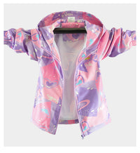 Load image into Gallery viewer, Kid Big Kid Girls Letters Love heart Embroidered Print Jackets Outwears Wholesale 220829415
