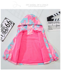 Load image into Gallery viewer, Kid Big Kid Girls Love heart Embroidered Print Jackets Outwears Wholesale 220829417
