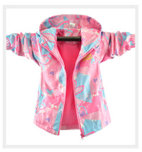 Load image into Gallery viewer, Kid Big Kid Girls Love heart Embroidered Print Jackets Outwears Wholesale 220829417
