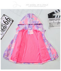 Load image into Gallery viewer, Kid Big Kid Girls Love heart Embroidered Print Jackets Outwears Wholesale 220829417
