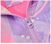 Load image into Gallery viewer, Kid Big Kid Girls Love heart Embroidered Print Jackets Outwears Wholesale 220829417
