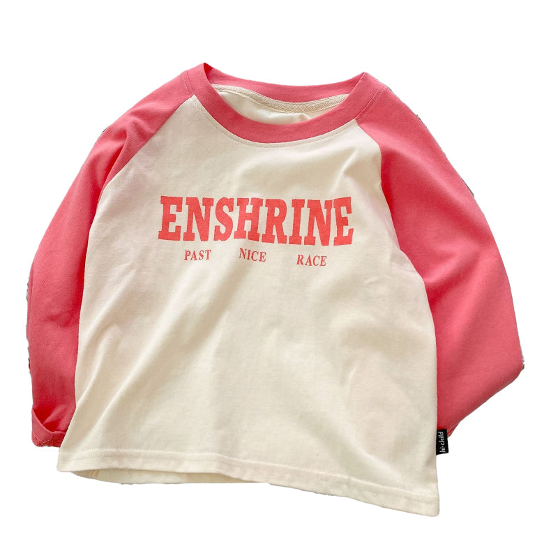 Baby Kid Girls Boys Letters Tops Wholesale 220829425