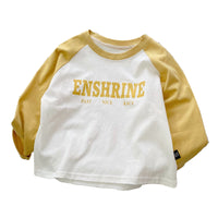 Load image into Gallery viewer, Baby Kid Girls Boys Letters Tops Wholesale 220829425
