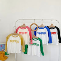 Load image into Gallery viewer, Baby Kid Girls Boys Letters Tops Wholesale 220829425
