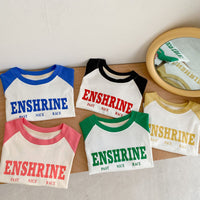 Load image into Gallery viewer, Baby Kid Girls Boys Letters Tops Wholesale 220829425
