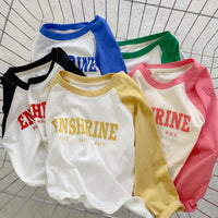 Load image into Gallery viewer, Baby Kid Girls Boys Letters Tops Wholesale 220829425
