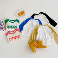 Load image into Gallery viewer, Baby Kid Girls Boys Letters Tops Wholesale 220829425

