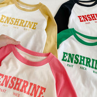 Load image into Gallery viewer, Baby Kid Girls Boys Letters Tops Wholesale 220829425
