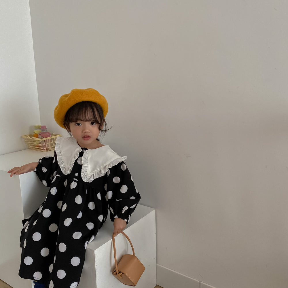 Baby Kid Girls Polka dots Dresses Wholesale 22082948