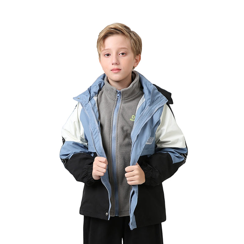 Kid Big Kid Boys Color-blocking Jackets And Solid Color Outwears Wholesale 220829491