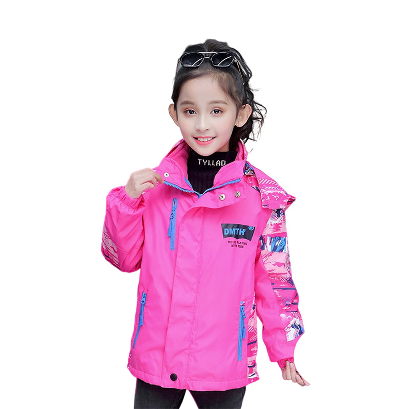 Kid Big Kid Girls Letters Print Jackets Outwears Wholesale 22082957