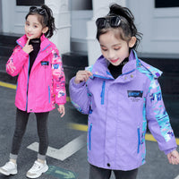 Load image into Gallery viewer, Kid Big Kid Girls Letters Print Jackets Outwears Wholesale 22082957
