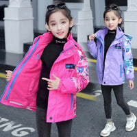 Load image into Gallery viewer, Kid Big Kid Girls Letters Print Jackets Outwears Wholesale 22082957
