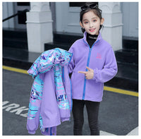 Load image into Gallery viewer, Kid Big Kid Girls Letters Print Jackets Outwears Wholesale 22082957
