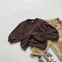 Load image into Gallery viewer, Baby Kid Unisex Solid Color Hoodies Swearshirts Wholesale 22082959
