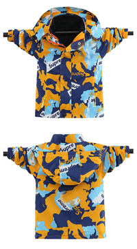 Load image into Gallery viewer, Kid Big Kid Boys Camo Jackets Outwears Wholesale 22082970
