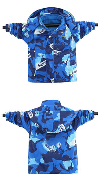 Load image into Gallery viewer, Kid Big Kid Boys Camo Jackets Outwears Wholesale 22082970
