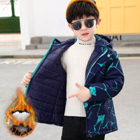 Load image into Gallery viewer, Kid Big Kid Boys Print Jackets Outwears Wholesale 22082972
