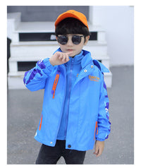 Load image into Gallery viewer, Kid Big Kid Boys Letters Camo Jackets Outwears Wholesale 22082981
