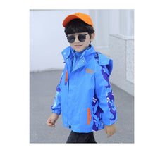 Load image into Gallery viewer, Kid Big Kid Boys Letters Camo Jackets Outwears Wholesale 22082981
