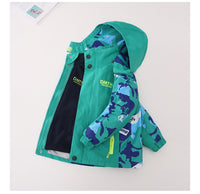 Load image into Gallery viewer, Kid Big Kid Boys Letters Camo Jackets Outwears Wholesale 22082981
