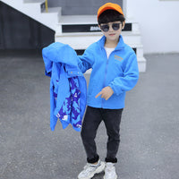 Load image into Gallery viewer, Kid Big Kid Boys Letters Camo Jackets Outwears Wholesale 22082981
