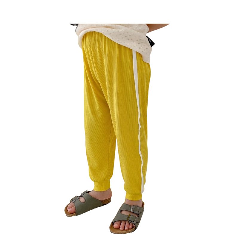 Baby Kid Unisex Color-blocking Pants Wholesale 22082987