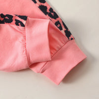 Load image into Gallery viewer, 2 Pieces Set Baby Unisex Letters Leopard Print Tops And Pants Wholesale 220831137
