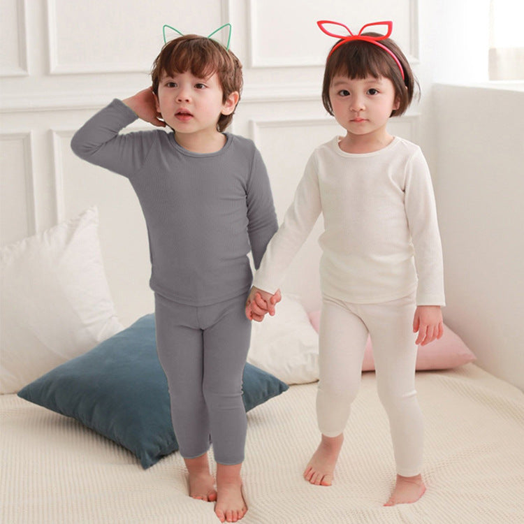 2 Pieces Set Baby Kid Unisex Solid Color Tops And Wholesale 220831139
