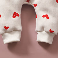 Load image into Gallery viewer, Baby Unisex Love heart Cartoon Bow Jumpsuits Wholesale 220831143
