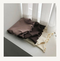 Load image into Gallery viewer, Baby Girls Solid Color Tops Wholesale 220831148
