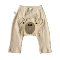 Load image into Gallery viewer, Baby Unisex Cartoon Muslin&amp;Ribbed Print Pants Wholesale 220831172
