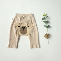 Load image into Gallery viewer, Baby Unisex Cartoon Muslin&amp;Ribbed Print Pants Wholesale 220831172
