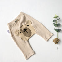 Load image into Gallery viewer, Baby Unisex Cartoon Muslin&amp;Ribbed Print Pants Wholesale 220831172
