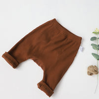 Load image into Gallery viewer, Baby Unisex Cartoon Muslin&amp;Ribbed Print Pants Wholesale 220831172
