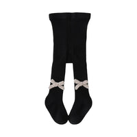 Load image into Gallery viewer, Baby Kid Girls Bow Muslin&amp;Ribbed Accessories Socks Wholesale 220831176
