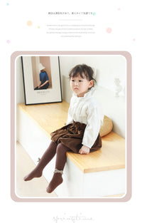 Load image into Gallery viewer, Baby Kid Girls Bow Muslin&amp;Ribbed Accessories Socks Wholesale 220831176
