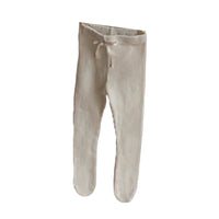 Load image into Gallery viewer, Baby Girls Striped Muslin&amp;Ribbed Ribbon Pants Leggings Wholesale 220831188
