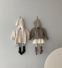 Load image into Gallery viewer, Baby Girls Striped Muslin&amp;Ribbed Ribbon Pants Leggings Wholesale 220831188
