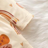 Load image into Gallery viewer, Baby Girls Rainbow Butterfly Animals Print Dresses Wholesale 220831245
