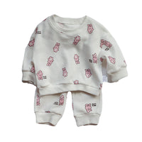 Load image into Gallery viewer, 2 Pieces Set Baby Unisex Cartoon Tops And Pants Wholesale 220831272
