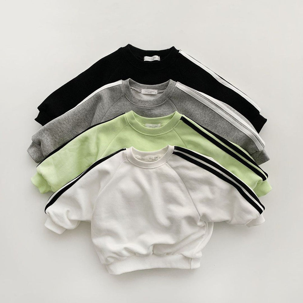 2 Pieces Set Baby Kid Unisex Color-blocking Hoodies Swearshirts And Pants Wholesale 220831278